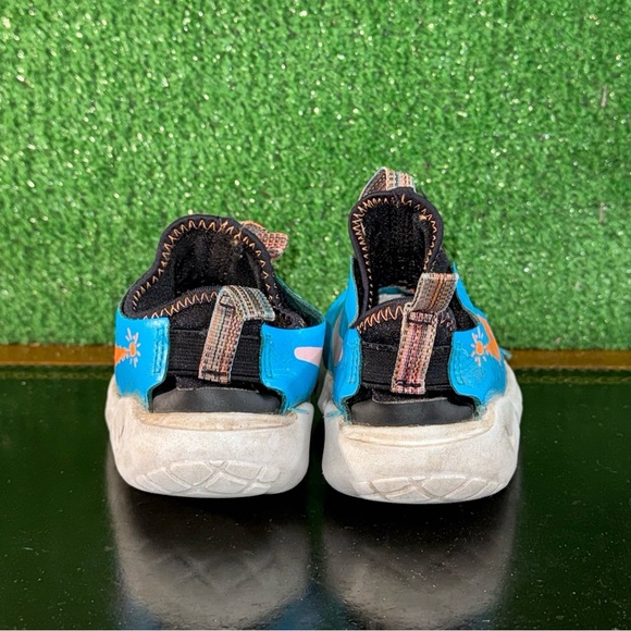 Nike Flex Runner 2 Blue Orange FV6667-400 Toddler Size 10C - Picture 4 of 6